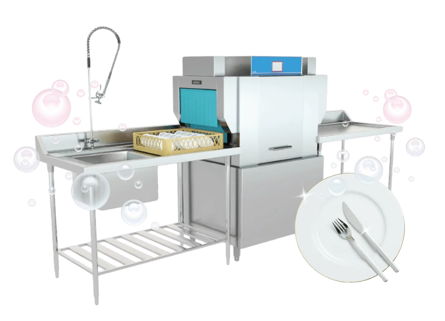 EHS-M90 Rack-Type Conveyor Dishwasher hero image
