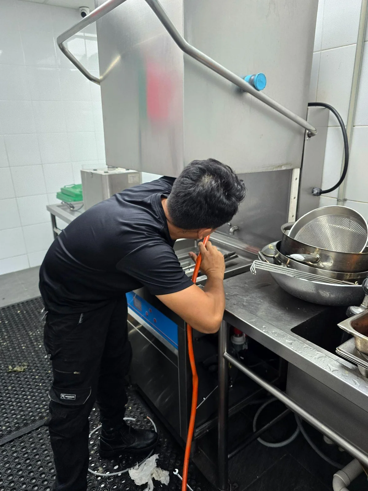 It is important to schedule checks so that the dishwasher will operate smoothly.